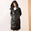 Hiver Vers Le Bas Veste De Haute Qualité À Capuche Manteau Femmes Mode Vestes Femme Chaud Femme Vêtements Casual Parkas Survêtement 201210