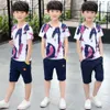 Baby New S Kids Boys Clothes Tops T shirt Short Pants Outfit Set Boy Clothes Age for 3T 4 5 6 7 8 9 10 11 12 Yrs 2 Colors