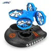 RC UAV Hovercraft Water Land Four Glider Aircraft Axis Mini Electric Three In Toy Play Control Remote Air Gift One Cnhpc8877305