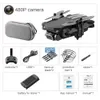 LSRC 4K HD WiFi FPV Foldbar Mini Drone Toy Take Po av Gest Trajectory Flight Beauty Filter Altitude Hold 360 ° Flip 35101399