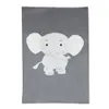 Elefante Bambini Coperta per bambini Super Soft Infant Bambini Coperte in maglia Swaddle Biancheria da letto per neonati Asciugamano per bambini Cobertor Infantil LJ201014