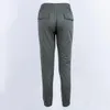 Pantalon de travail Slim et extensible pour hommes, nouvelle mode, mélange de coton, pantalon Long décontracté