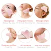 Giada naturale Gua sha Stone Board Massage Rose Quartz Guasha Plate Jade Face Massager Raschietti Strumenti per viso collo posteriore corpo