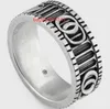 2023 Nieuwe herenringen hoge kwaliteit Ringbreedte modemerk vintage ring graveren koppels ring bruiloft sieraden cadeau liefde Ringen bague met doos