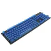 104 Keys Transparenta ABS Blank Keycaps för OEM MX Switches Gaming Keyboard