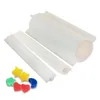 Silicone grande tubo tondo stampo per sapone tubo lungo sapone fatto a mano strumenti per fare torta fondente stampo in silicone strumento di cottura 3d stampo in silicone 201023