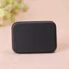 Mini Tin Gift Box Small Empty Black Metal Storage Box Case Organizer for Money Coin Candy Keys Playing Card RRE12449