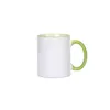 11oz Sublimation Blank Ceramic Mug Personality Heat Transfer Household Water Cup DIY Coffee Cups Christmas Gift