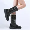 Midcalf White Snowboots woman for Women Women Winter Boots مقاومة للماء Q965 201028