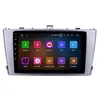 Auto Video Radio GPS Navi Stereo Android 9 inch voor 2009-2013 Toyota Avensis met WiFi Bluetooth Music USB Aux Support DAB