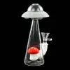 UFO 7'' Glass water pipe smoking pipes hookahs silicone bongs oil rig bong for dry herb