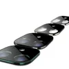 Metalowa ramka Obiektyw aparatu Obiektyw dla iPhone 12 Pro Max Back Hartred Glass Case dla iPhone 11 Pro XS Max Lens Film
