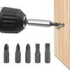 7Pcs Damaged Screw Extractor Speed Out Drill Bits Tool Set Broken Bolt Remover