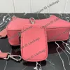 Umhängetaschen mit Box, 3 Stück/Set, zusammengesetzte Handtaschen, luxuriöse wasserdichte Leinwand, Nylon, Vintage-Umhängetasche, Hobo-Tasche, mehrere Damen, Brustkette, Tragetasche, Geldbörsen, Clutch, Münzgeldbörse