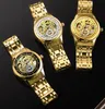 Wlisth New Automatic Asia Mechanical Watch Gold Watch Mekaniska Klockor