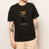 ExtFine Cute Bear Short Sleeve T Shirt For Men Fashion Brand Streetwear Casual Tops Cartoon Graphic Men's Clothing Hip Hop Tees 220224