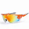 Nouvelles verres à cyclistes polarisés à cyclisme Polarise Sunglasses Jaw Outdoor Mountain Designers Sports Bicycle Sun Glasses avec Cases Boxs1736820