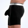 Heren Boxer Ondergoed Ademend Aparte Pouch Poulys Sexy Man Onderbroek Sport Boxer Shorts Ondergoed Mannen Plus Size LJ201109