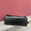 Frauen Schulter Lokomotive Tasche Männer Qualität Leder Umhängetasche Handtasche Retro Big Bag Klassische Stadt Schwarz Geldbörse