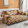 Tropikalne Liście i Kwiaty Elastyczne Sofa Slipbover All-Inclusive Stretch Meble Cover Sofa Ręcznik Home Decor 1/2/4 SEAT LJ201216