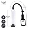 NXY Sex Pump Toys Pompe pénis manuelle pour homme jouets sexuels adultes pompe vide Masturbation prolongateur de produits 12303183217