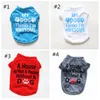 Dog Apparel Fashion Supply Clothes Puppy Cotton t-shirt Cat Dogs Cloth T Shirt 4 Colors YHM828-ZWL