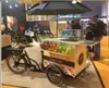 Trois roues pédales ou aliments mobiles électriques chariot de cargaison vélo adulte europe tricycle