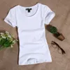 MRMT damska T shirt kobiety krótki rękaw Slim Solid Color Simple Pure Tee T-shirt do koszul