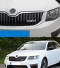 10 stam Legering Bilklistermärke Bakstammar Emblem för Skoda VRS Logo Kodiaq Karoq 2 A7 Tour Rs Superb Octavia Fabia 1 Snabba tillbehör