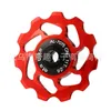 Aluminium Alloy Guide Wheel 11T Teeth Mountain Bike Bicycle Metal Rear Bearing Guided Wheels Cycling Outdoors Tools 10as N2