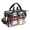 Custodie per cosmetici Custodie da donna Borsa a tracolla in PVC Borsa da viaggio Tote Custodia da toilette da spiaggia H8WD1