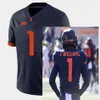 Illinois Fighting Illini Fußballtrikot 43 Moore Josh Gesky Kalen Villanueva 10 Tahveon Nicholson Jakari Norwood 5 Caleb Griffin Matt Robinson Plohr Keion Battle