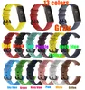 Bracelet en silicone pour fitbit charge3 band Montres-bracelets intelligents de remise en forme Bracelets de sport de remplacement pour Fitbit Charge 3 4