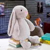 Doux Animaux En Peluche Enfants Longue Oreille Party Favor Lapin Lapin Dormir Mignon Dessin Animé En Peluche Jouet Animal En Peluche Poupées Enfants Fille Cadeau D'anniversaire