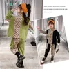 子供服の男の子の服子供デザイナー服の男の子秋のフード付きパンツファッション幼児トラックスーツ4170424