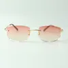 Direct S Designer-Sonnenbrille 3524026 mit Metalldrahtbügeln, Brillengröße 18-140 mm283o