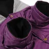 HOOPET Big Dog Vêtements Grand Manteau Violet Chaud Cottonpadded Deux Pieds Vêtements Épaissir Manteau À Capuche Veste Y200328