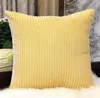 Plain Pillow Case Wave Striped Pillow Cover Home Sofa Throw Pillow Cases Square Cushion Cover Christmas Car Decorative Bedroom Decor LSK1749