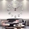 Pointer Clock Quartz S Fashion Watches 3D Real Wall Rushed Mirror Sticker DIY Living Room Decor Digital Y200407