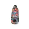 총알 모양 연기 파이프 인쇄 건조 허브 홀더 담배 물 담뱃대 플러스 사이즈 흡연 액세서리 모듬 된 색상