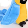 Animali domestici elettronici Talking Parrot Toys Funny Sound Record Peluche Regalo di Natale per bambini Bambini LJ201105