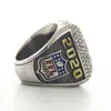 2020 Fantasy Football League Championship Ring, fotbollsfläktar Ring, män Kvinnor Presentring Storlek 8-13 Välj din storlek