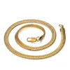 Colliers pour hommes couleur or en acier inoxydable longues chaînes collier 2021 couleur tour de cou cadeaux pour hommes accessoires bijoux sur le cou