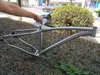 Najwyższej jakości !!! Pytitans Titanium Fat Bike Ramki rowerowej 26 "197 HUB Ramka rowerowa Snow Ramka Tytanowa Fabryka Materiałów Stopu bezpośrednio Sprzedaż