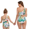 Costumi da bagno bikini per madre e figlia Costumi da bagno da spiaggia Look per la famiglia Vestiti per mamma e me Abiti coordinati per mamma e figlia