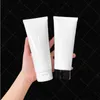 Пустой 200г Cosmetic бутыль 200 мл белого пластика Refillable Tube Face Lotion крем Упаковочный контейнер Бесплатная доставка