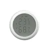 Tuya ZigBee Smart Temperatur- und Feuchtigkeitssensor LCD-Display Batteriebetrieben mit Smart Life App Alexa Google Home neu a53