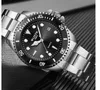 2021 럭셔리 남성 시계 스테인레스 스틸 방수 쿼츠 손목 시계 빛나는 디스플레이 패션 비즈니스 남자 시계 날짜 남성 시계