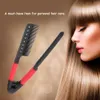 Hair Straightener Comb Hair Straightening Comb Brush V Shape Folding Salon Hairdress Styling Tool