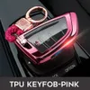 Auto sleutelhalte voor BMW X1 X3 X4 X5 X6 F15 F16 F48 G30 G11 F39 M3 M4 M5 520 525 1 3 5 7 Series Keychain Holder Protector Cover Bag319y